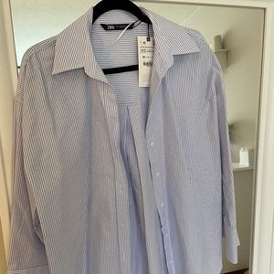 Zara Button Down NWT